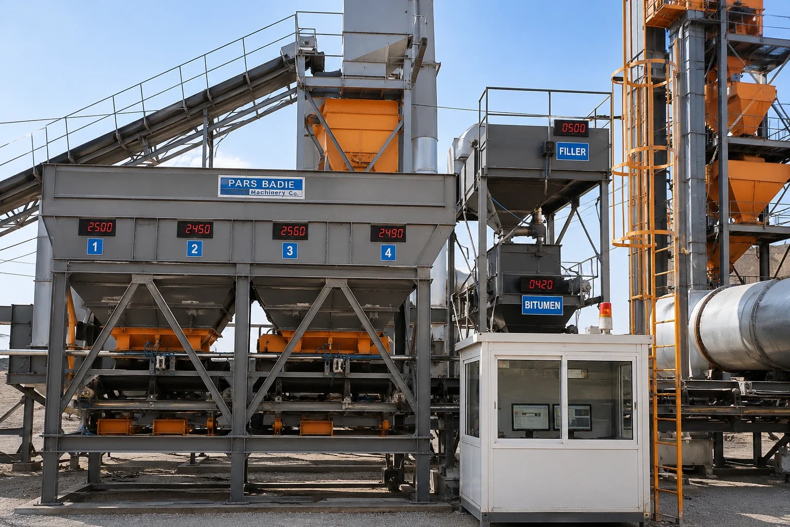 What Is an Asphalt Plant Weighing System and Whas is the role in asphalt plant